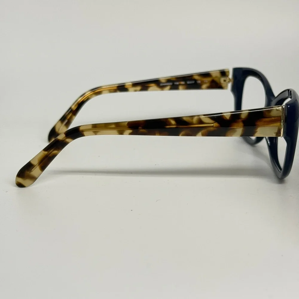 Kate Spade Johanna/S FX8 OS Black Tortoise Eyeglass Frames 53-17-135 Womens